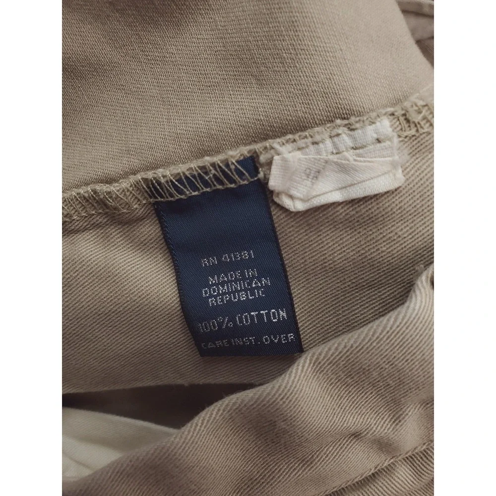 Vintage Polo Ralph Lauren Andrew Pants Mens 38x34 Beige Classic Pleated Chino